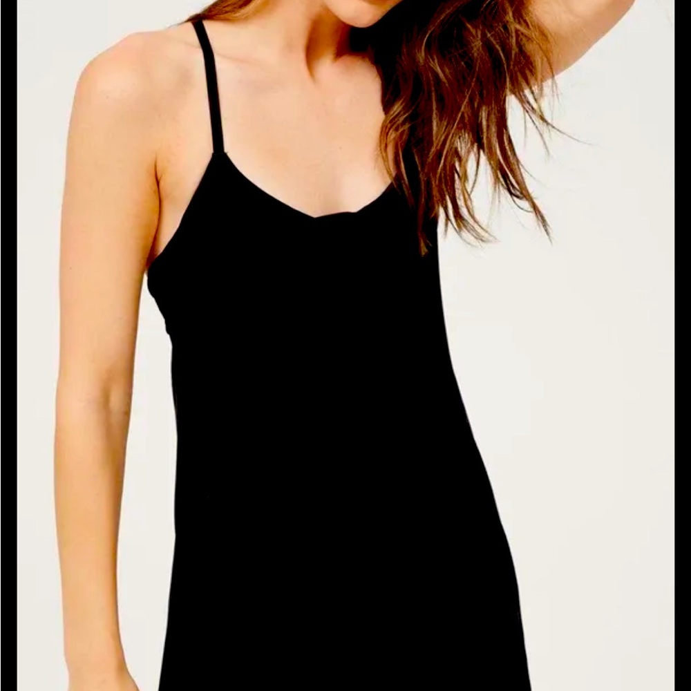 Black Spaghetti Strap Dress